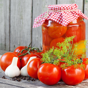 Marinating tomatoes with TM "Pripravka"