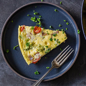 Омлет з томатами