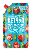 Pripravka Кетчуп «Лагідний з базиліком» 250 g