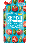 Pripravka Кетчуп «Лагідний з базиліком» 400 g